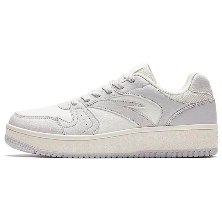 

Anta Slip Resistant Low top Skateboard Shoes Men s White Gray 912348068-6 40.5