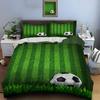 Football Print Bedding Set Sports Enthusiast Duvet Cover 1 Duvet Cover 2 Pillowcases Adult And Children Bedding Set Luxury Gifts