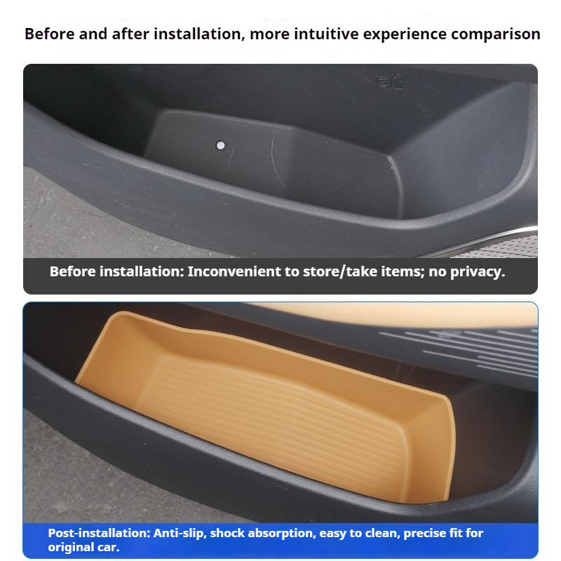 Fit For Geely Galaxy Starship 7 Car Specialized Door Storage Box Slot Pad Organizer Protective Interior