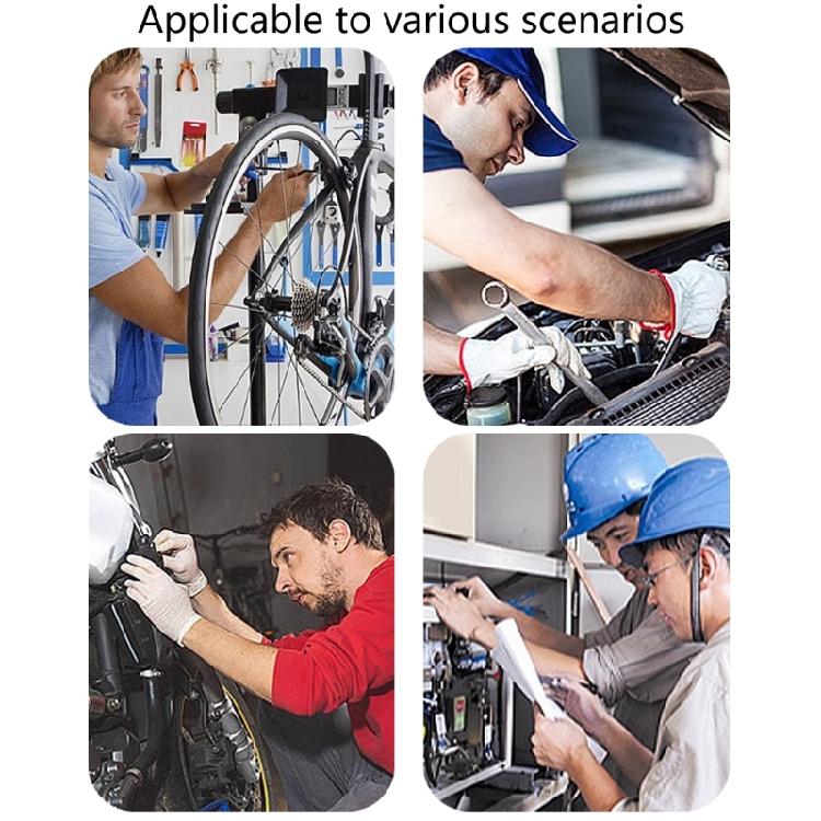 Portable Twin Head Wrench Spanner Crafted for Narrow Environment Rustproof Stainless Steel Confined Spaces Various Fixes