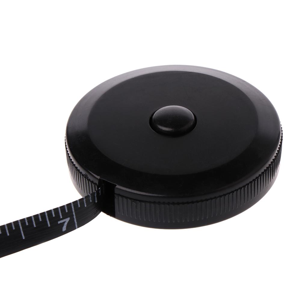 1.5m Flexible Mini Sewing Measuring Tape Physicians Double Side Retractable for Body Measuring Tape ABS Measuring Tape
