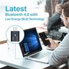 2 In 1 USB Bluetooth 5.0 Dongle Adapter Receiver Transmitter Stereo Wireless Audio Adapter USB 3.5mm for PC Desktops Headphones