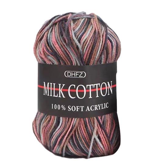 Gomitolo di Filato Multicolor 7,7 Iarde Filato in Fibra Acrilica Filato Colorato per Uso Artigianale per Lavorare a Maglia Uncinetto Maglioni Sciarpe Cappelli Bambole Artigianato Fai da Te