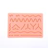 Skin Suture Model Wound Silicone Suture Pad Y Traumatic Suturing Training Pad Reusable Silicone Suture Practice Mat