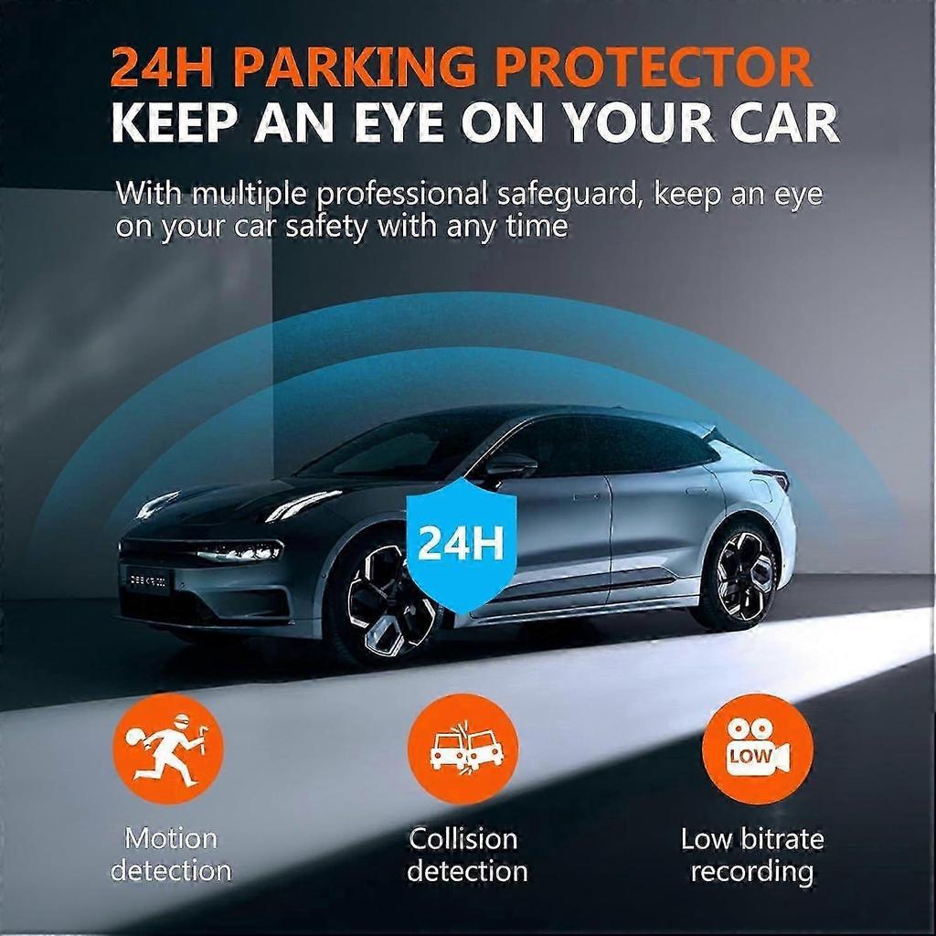 4K Dash Cam Front and Rear,5G Wi-Fi & GPS Dash Camera for Cars, Mini Dashcam with 64GB SD