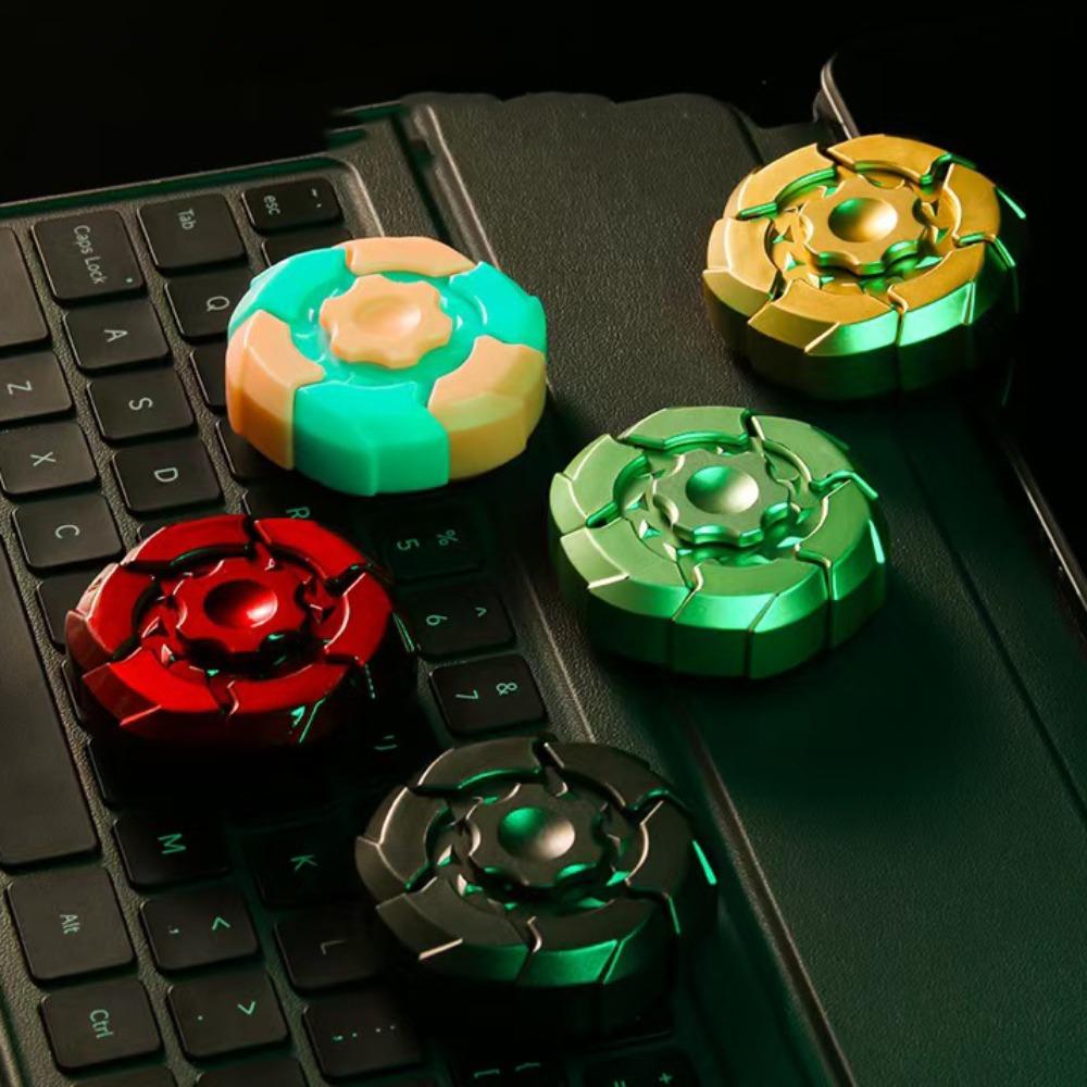 Luminous Luminous Fidget Spinner Rotator Design Gyroscope Toy Creative Spinning Top Kids Gifts