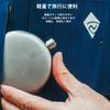 KEITH Titanium Hip Flask Lightweight and Square for with Camping Gear 150ml - Portable, Shape, Whiskey/Alcohol/Water, Funnel, (Round Ti9302)