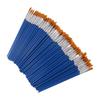 100 Pcs Flat Paint Brushes Set Pointed Painting Supplies Tool Oil Painting Brushes  Craft