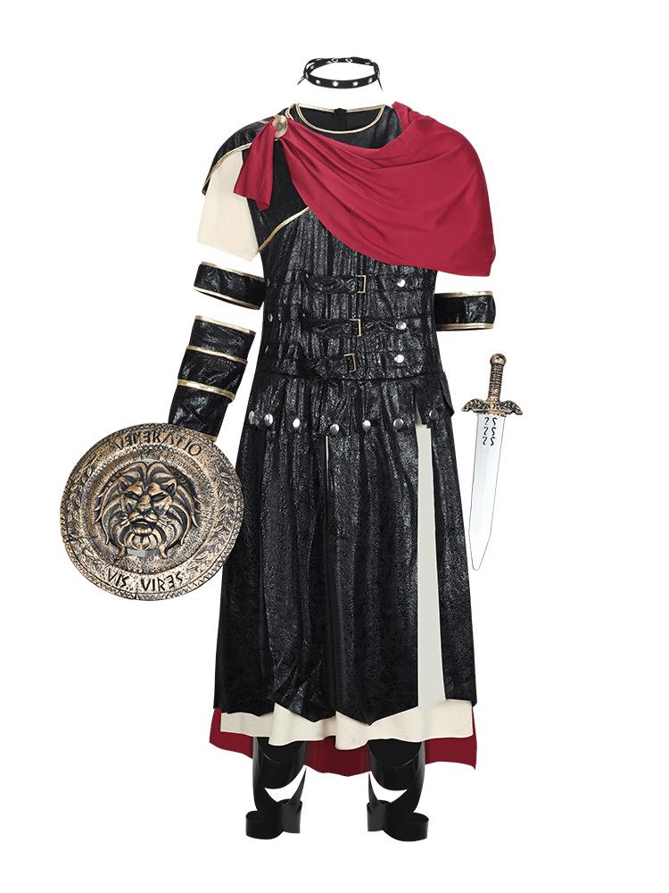 Spartan Warrior Gladiator Costume for Halloween and Cosplay