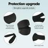 1PC Pressurized Knee Wrap Sleeve Support Bandage Pad Elastic Braces Knee Hole Kneepad Safety Basketball Tennis Cycling Knee Pads