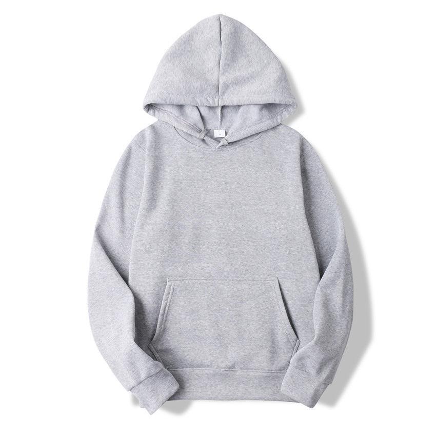 Thick Solid Color Hoodie For Men Women Casual Class Sweatshirt