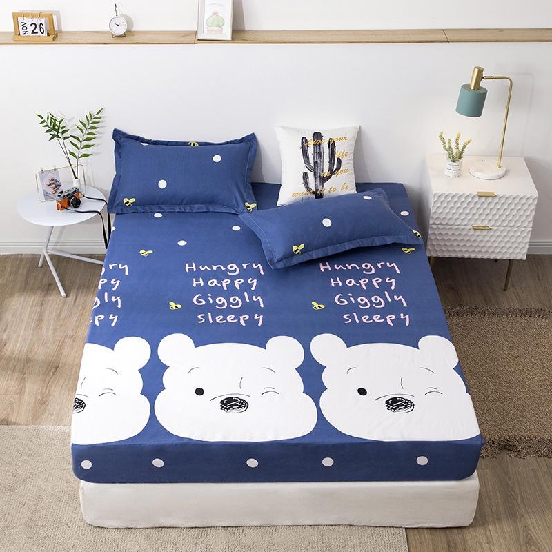 

Новинка 2023 года, маленькая свежая простыня, мягкая и удобная многоцветная простыня для односпальной кровати, защитная простыня для матраса, простыня (Исключая наволочки) 150x200cm