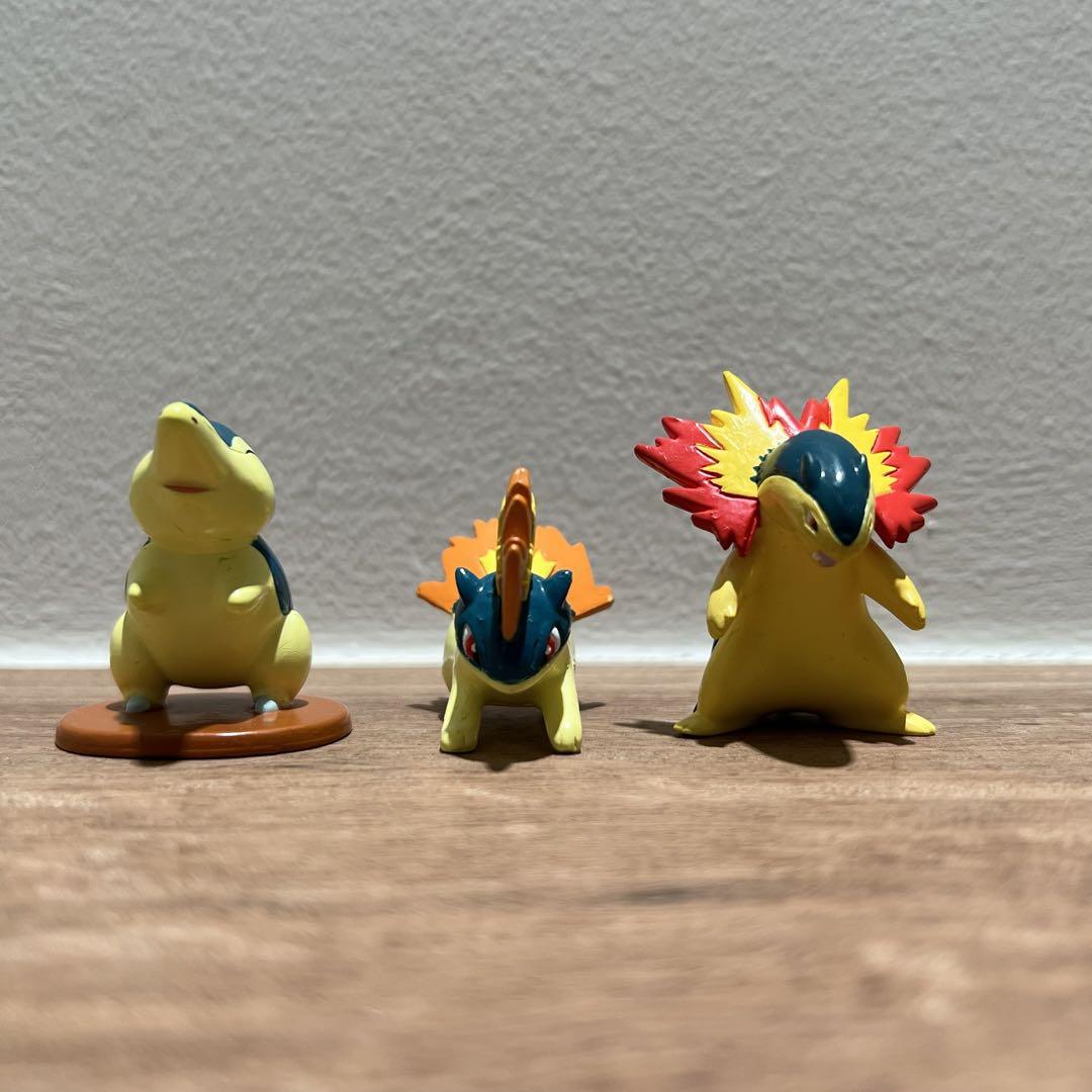 

[USED] Pokemon Figures Moncolle Cyndaquil Magmarashi Typhlosion