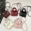 Mini tote bag female niche design one-shoulder crossbody bag