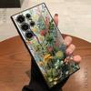 Exotic Flower Soft Phone Case For Samsung Galaxy S25 S24 Ultra S23 S22 S21 S20 Ultra FE Plus Note 10 20 Lite Fashion Gift Cover