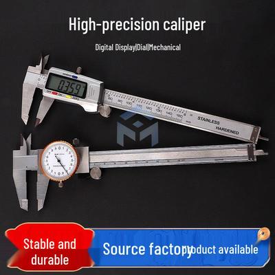 Calibro Digitale a VERNIEr ad Alta Precisione 0,01 mm con Quadrante e Misurazione Elettronica