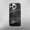 Table Tennis Racket Ping Pong Phone Case For iPhone 17,16,Pro,Max,e,15,14,Plus,13,12,Mini,11, Matte Colored Silver Luxury Cover