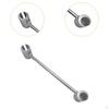 11.2inch Door Hinge Bender Wrench Hand Tool Accessory for Commercial with 23mm 25mm