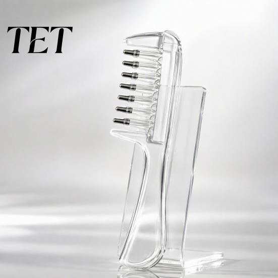 Scalp Oil Applicator Comb Essential Comb, Refillable Hair Care & Minoxidil Growth Applicator, Dispenser Massage with Ergonomic Handle