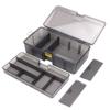 Grids Fishing Tackle Box Waterproof Seal Fishing Tackle Storage Box Baits Storage Case with Compartments Structure