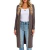 Fashionable Women's Long Knitted Sweater Cross-border  Winter Knitted Jacket