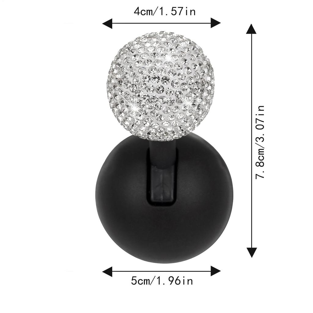 MacilKurtlar Car One-Touch Start Button Locker, Car Push To Start Button Locker, Auto Rhinestone