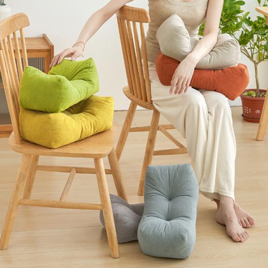 Yousheng Lumbar Support Cushion Ergonomic Back Support Pillow Stuffed Waist Protection Cushion for Lower Back Pain Relief Office Chair Car Seat Sofa