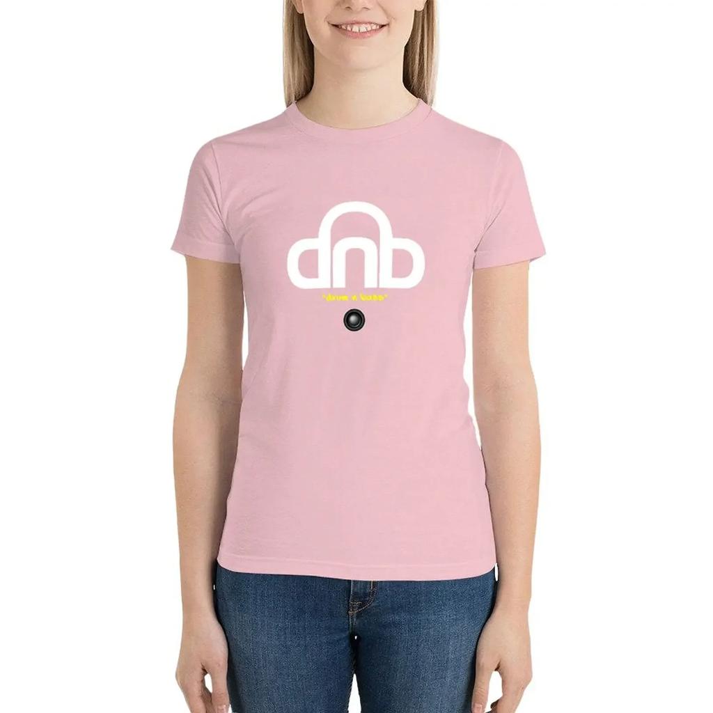 DNB (Drum N Bass) V2 T-Shirt Shirts Graphic Tees Aesthetic Clothing Korean Fashion T-shirts for Women