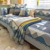 Simple Sofa Cushion for All Seasons, Non-slip Sofa Cover, High-end Towel Cover, Three-in-one Chaise Thickening