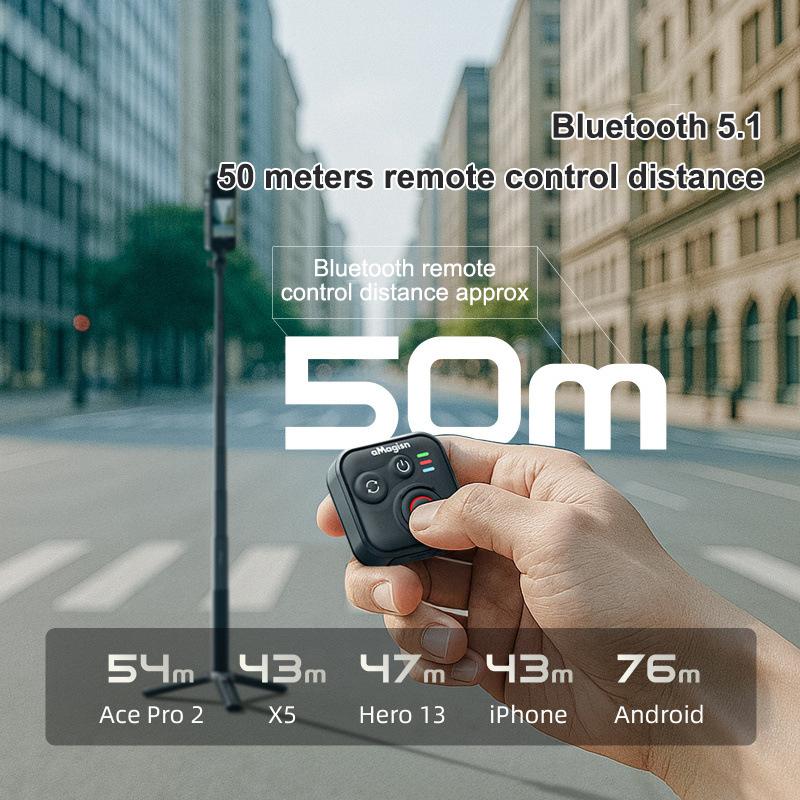 1 Set Für Insta 360 X5 X4 X3 X2 Go3S Ace Pro 2 8 9 10 11 12 13 Zubehör Sportkameras Bluetooth-Fernbedienung