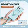 Magnetic Liquid Silicone Stand Phone Case For For Iphone 17 Air 13 14 1 16 17 Pro Max Plus  360 Charge Strap Protector Cover