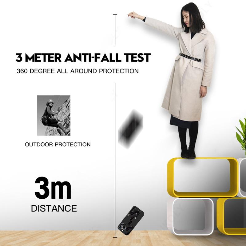 Für iPhone 16 Pro Max 15 14 Plus 13 12 Mini 11 8 7 X XS Schlangenform Druckmuster Schutzhülle Dünne TPU Stoßfeste Telefonschale mit Lanyard