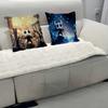 H-Hollow Knight Kissenbezug 30x50 Polyester Sofakissen Dekorative Wurfkissen Heimdekoration Kissenbezug