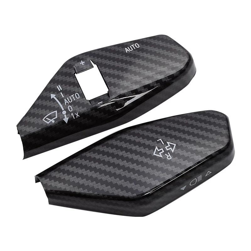 Car Turn Signal Wiper Switch Decorative Cover Trim Sticker Wiper Rod For 24-25 BMW New 5 Series i5 530 G60 Interior Accessories