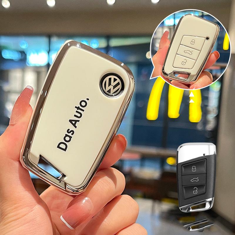 

For VOLKSWAGEN VW Fashion TPU Car Remote Smart Key Case Cover Protector Holder Shell For VW Volkswagen Passat B8 Arteon Magotan