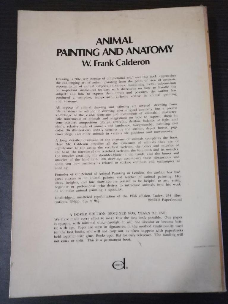 [USED] Anomal Painting and Anatomy Dover