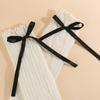 Thermal Ribbed Fingerless Gloves Lovely Ruffle Ribbed Arm Coverage Winter Accessories