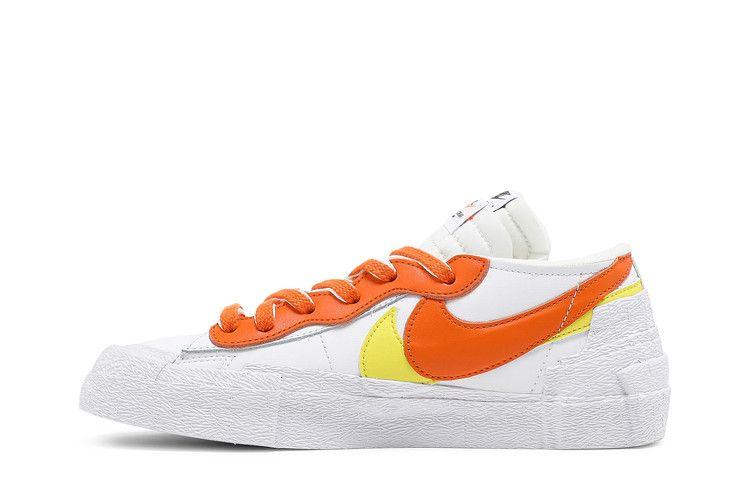 Nike Blazer Low Sacai White Magma Orange