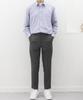 The Shirt Studio Gray Semi-Oversized Spandex Solid Shirt