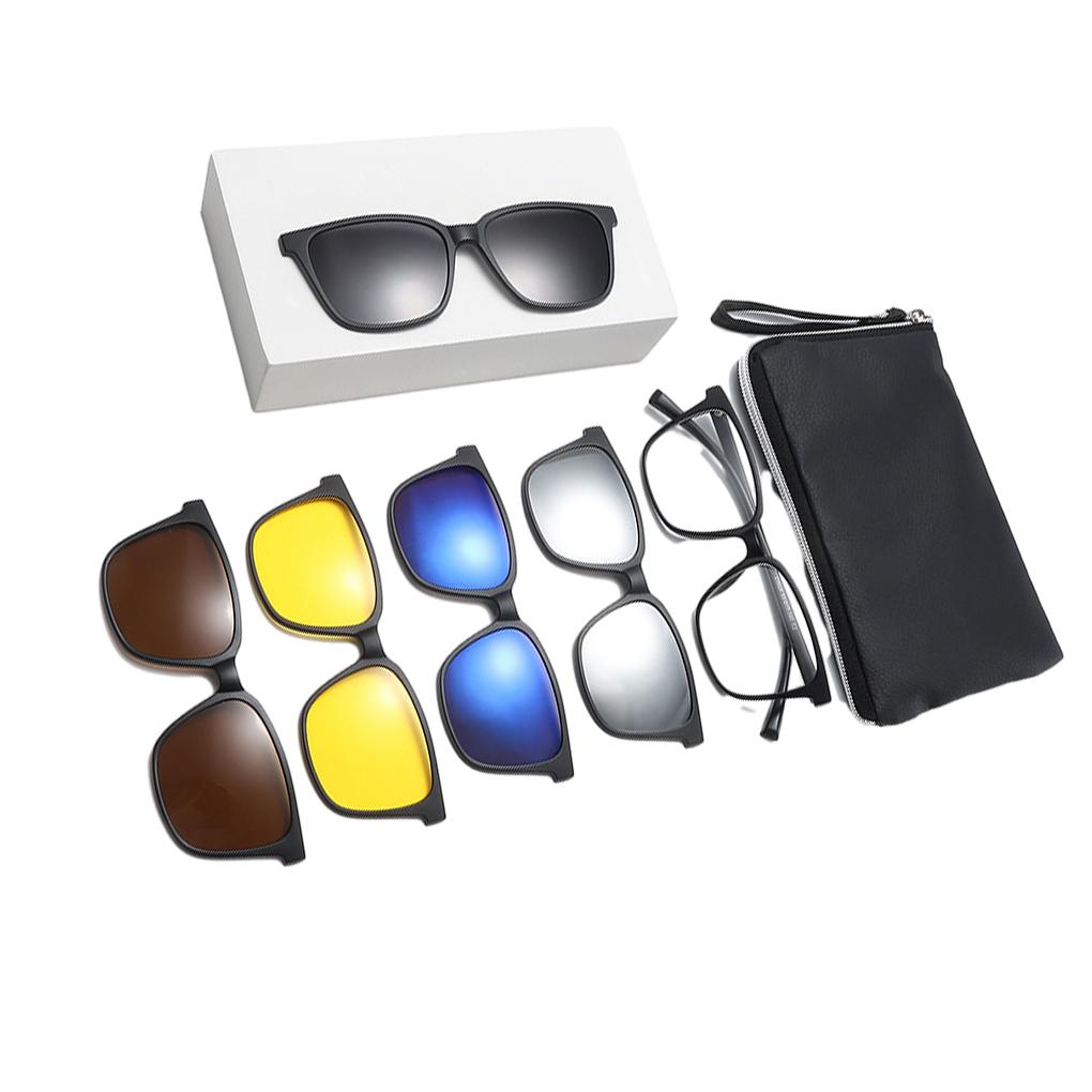 

5шт. Магнитная клипса двойного назначения для очков и солнцезащитных очков, широкое применение