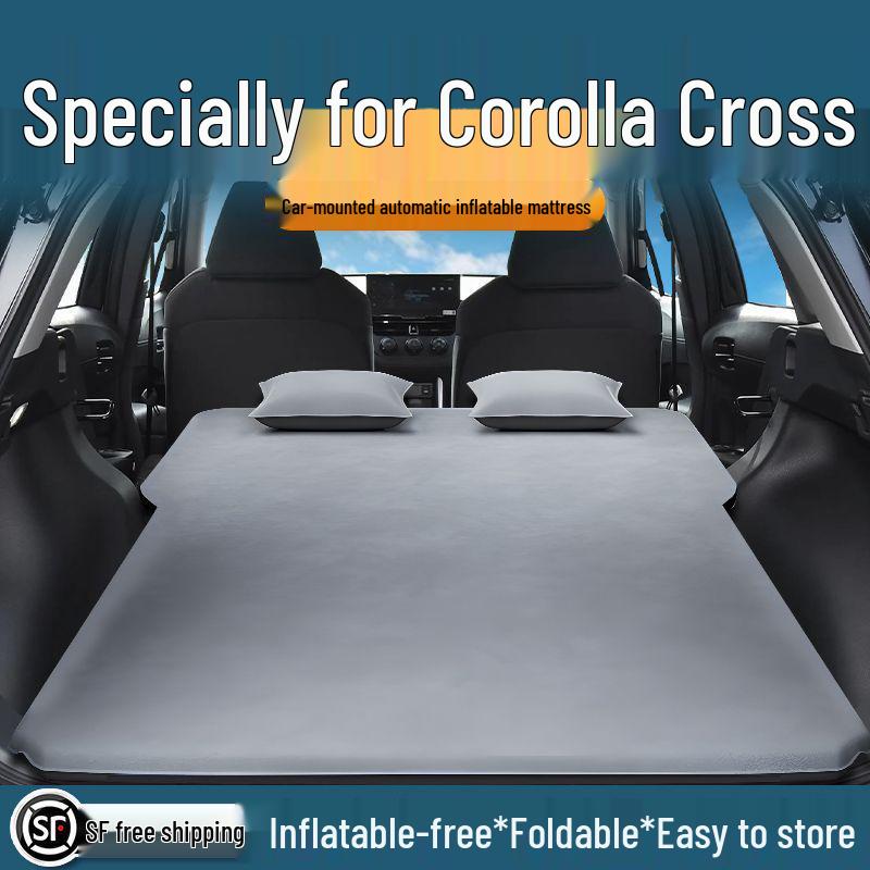 Toyota Corolla Rear Seat Inflatable Mattress for Trunk - Sleeping Bed Modification