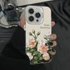 Beautiful flowers and grass Phone case iPhone 15 Pro Max 11 12 13 16 14 Plus Silicone Shockproof Case Lens protector shell