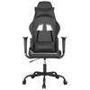 Gaming-Stuhl Schwarzes Kunstleder