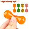 Resin Knucklebone Rotate Decompression Toys Finger Exercise Tool Finger Relaxation Massage Anti Stress Hand Acupoint Massager