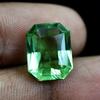 Pendant Size 6.70 Ct Natural Bluish Green Emerald Cut Certified Loose Gemstone