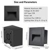 LED Wall Light Stair Lights Waterproof Step Lights Night Light Landscape Lighting Deck Light Wall Sconce for Garden Porch Patio