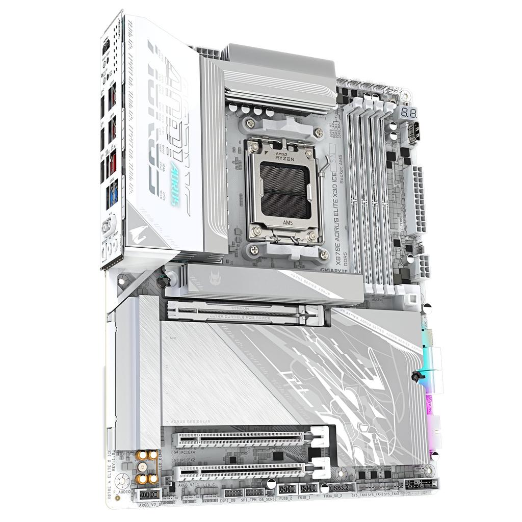 GIGABYTE X870E AORUS ELITE X3D ICE ATX Motherboard MB6872