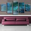 5 Pieces Poster Printed Modular Picture Canvas Painting Abstract Colorfull Clounds Wall Art For Living Room Home Decor Artwork