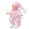 Dollhouse Porcelain Baby 1:12 Scale Mini Pink Sweater Dollhouse Miniature Newborn Figure