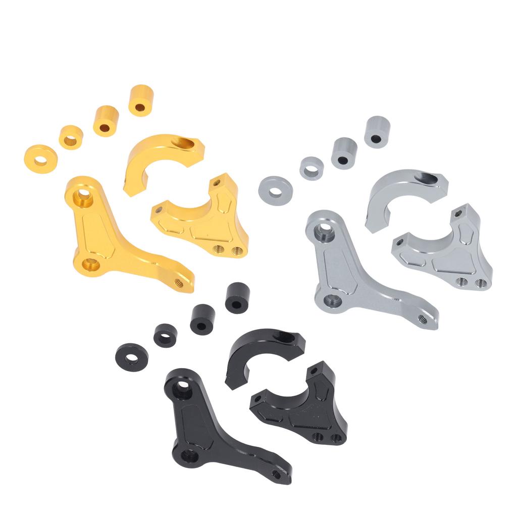 Motorcycle Steering Damper Stabilizer Bracket Adjustable Aluminum Alloy Lightweight for XMAX300 2017